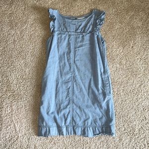 Blue dress with liner